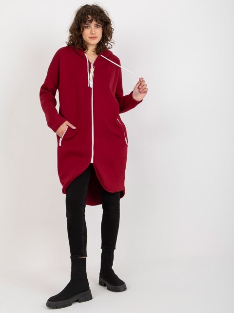 Bluza RV-BL-4742.20P bordowy L/XL