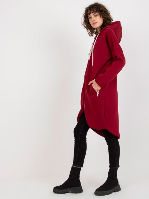 Bluza RV-BL-4742.20P bordowy L/XL