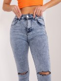 Spodnie jeans NM-SP-H32.12X niebieski XS