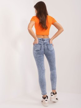 Spodnie jeans NM-SP-H32.12X niebieski S