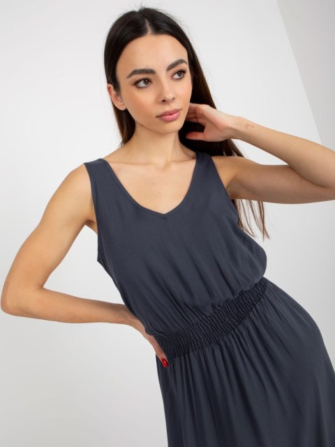 Sukienka D73761R30391A granatowy M