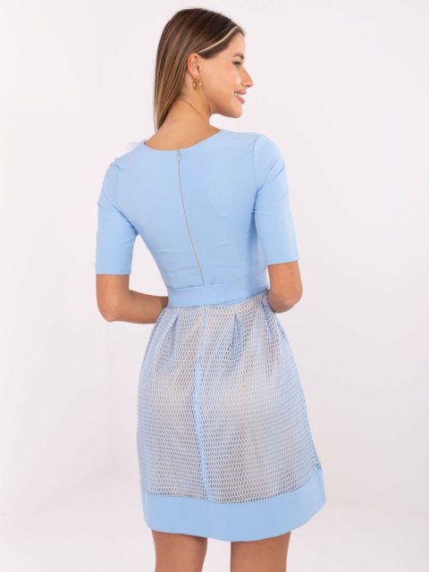 Sukienka LK-SK-506551.76P jasny niebieski 40