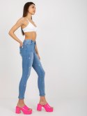 Spodnie jeans NM-SP-D8012.60P niebieski XS