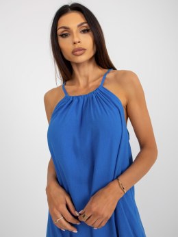 Sukienka TW-SK-BE-203D.38P niebieski L