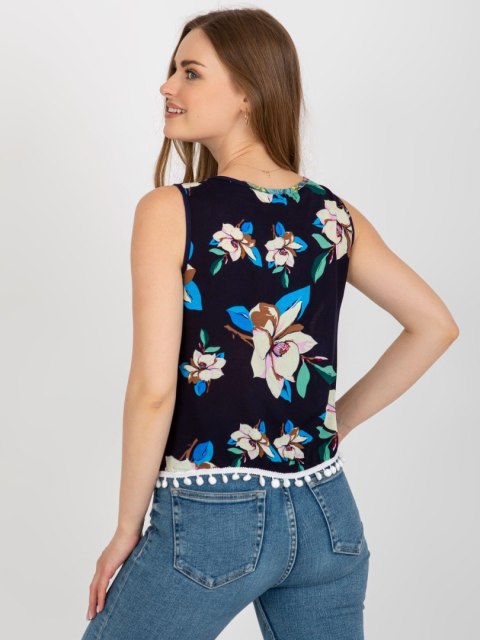 Bluzka AT-BZ-2202A.35 granatowy S/M