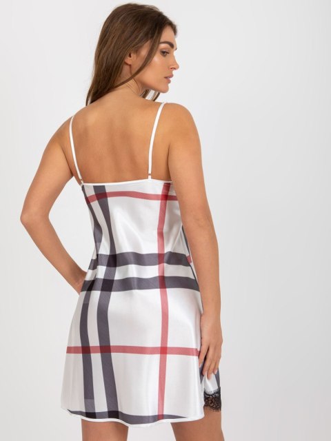 Koszula nocna BR-KN-1058-2 biało-czarny M