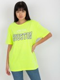 T-shirt EM-TS-527-1.26X fluo żółty