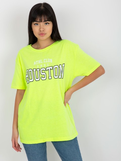 T-shirt EM-TS-527-1.26X fluo żółty