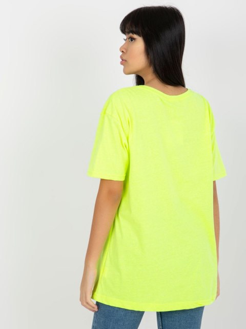 T-shirt EM-TS-527-1.26X fluo żółty
