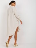 Sukienka TW-SK-BE-199D.85P jasny beżowy L/XL
