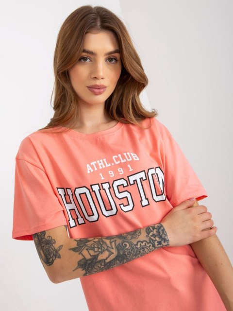 T-shirt EM-TS-527-1.26X brzoskwiniowy