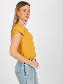 Bluzka LK-BZ-505783-1.42P ciemny żółty 36