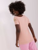 Bluzka TW-BZ-OB058.42P jasny różowy L