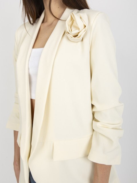 Żakiet TW-ZT-BI-1071.15 jasny beżowy S