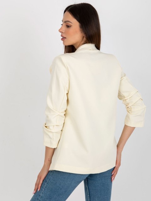 Żakiet TW-ZT-BI-1071.15 jasny beżowy S