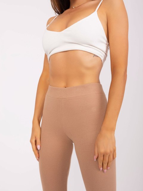 Leginsy RV-LG-6380-1.52P camelowy XL