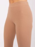 Leginsy RV-LG-6380-1.52P camelowy XL