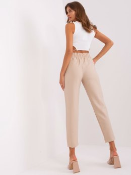 Spodnie TW-SP-OB055.45 jasny beżowy L