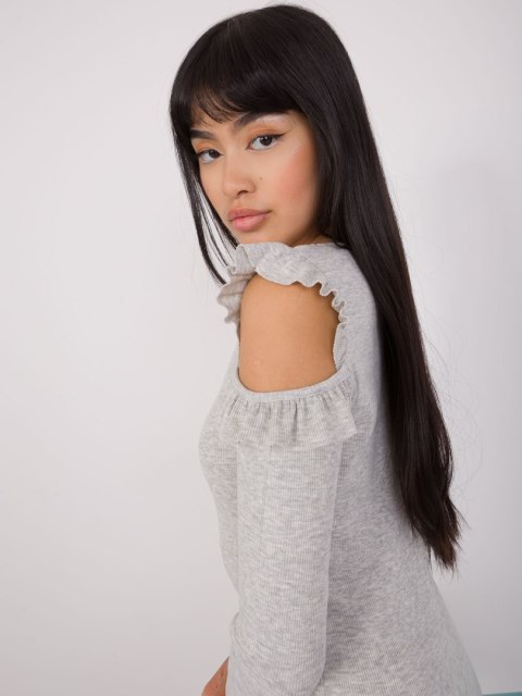 Sukienka EM-SK-HS-20-245.32 szary L/XL