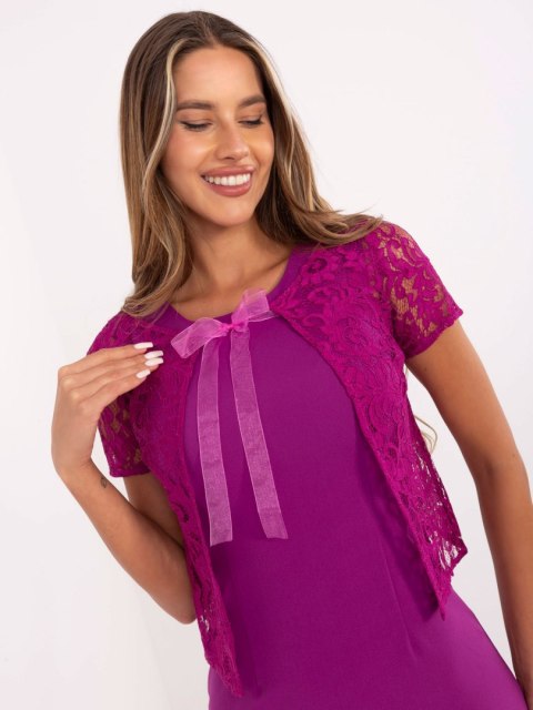 Sukienka LK-SK-509281.36X fioletowy 36