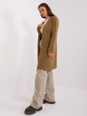 Kardigan AT-SW-2333.31X oliwkowy