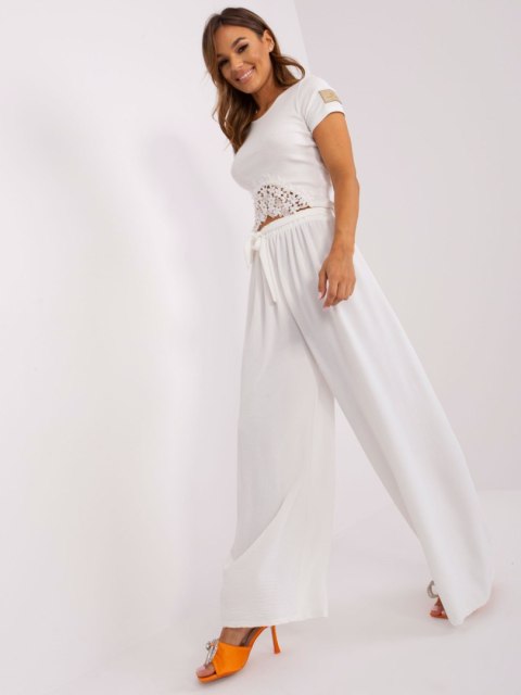 Spodnie TW-SP-BI-2086.24P ecru L