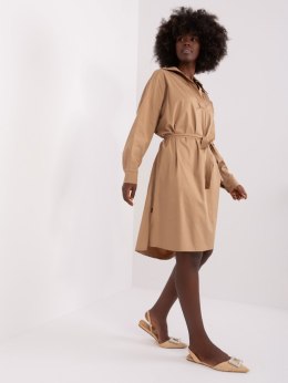 Sukienka CHA-SK-9010.70 ciemny bezowy L/XL