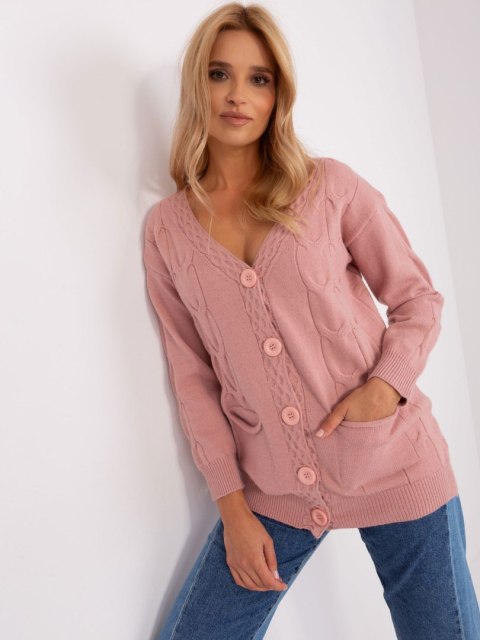 Sweter AT-SW-2241.36P jasny różowy