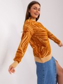 Sweter AT-SW-2357.96 camelowy