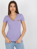 T-shirt RV-TS-8543.12P jasny fioletowy
