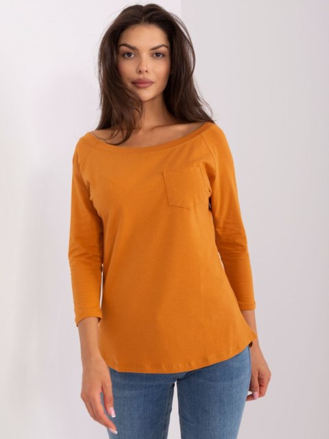 Bluzka EM-BZ-HS-20-49.45 ciemny pomarańczowy M