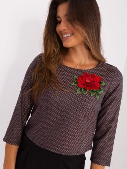 Bluzka LK-BZ-506494.50P granatowy 42