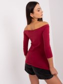 Bluzka RV-BZ-4692.11 bordowy M