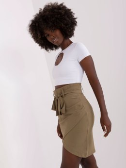 Spódnica LK-SD-508375.04 khaki 42