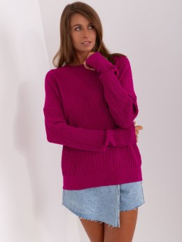 Sweter AT-SW-2338.14P fioletowy