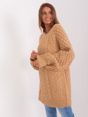 Sweter AT-SW-2367-2.64P camelowy