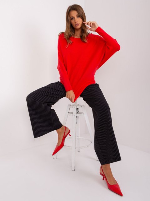 Sweter PM-SW-PM-3588.00X czerwony S/M