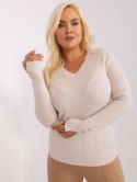 Sweter PM-SW-PM-3770.30 jasny beżowy L/XL