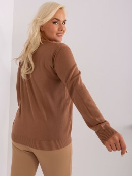 Sweter PM-SW-PM-3897.06P camelowy L/XL