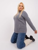 Sweter PM-SW-PM717.20 ciemny szary XL/XXL