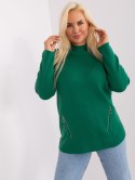 Sweter PM-SW-PM717.20 ciemny zielony XXL/XXXL