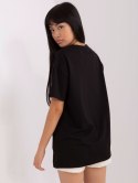 T-shirt TW-TS-OB057.50 czarny XL