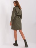 Sukienka CHA-SK-9010.70 khaki S/M