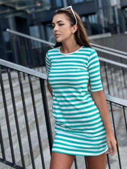 Sukienka TW-SK-2092.83P biało-zielony M