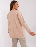 Sweter AT-SW-2241.36P beżowy