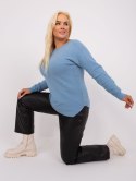 Sweter PM-SW-PM-3905.13 jasny niebieski XL/XXL
