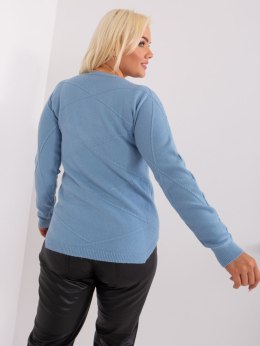 Sweter PM-SW-PM-3905.13 jasny niebieski XXL/XXXL