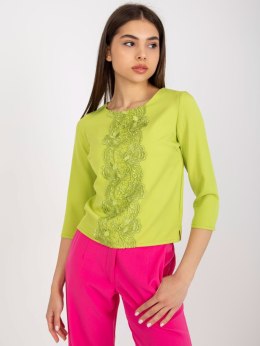 Bluzka LK-BZ-506522.07 limonkowy 36