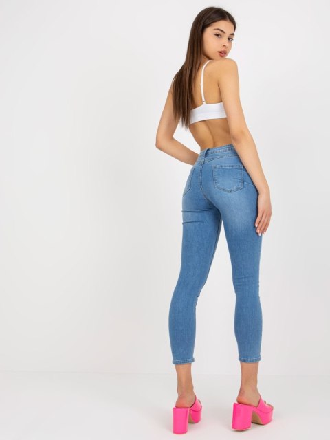 Spodnie jeans NM-SP-D8015.31X niebieski XS