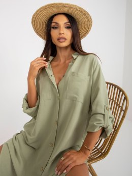 Sukienka TW-SK-BE-199D.85P pistacjowy L/XL